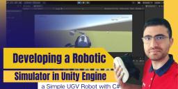 Robotic Simulator: Creating a Simple UGV Robot in Unity with C# (13/27)