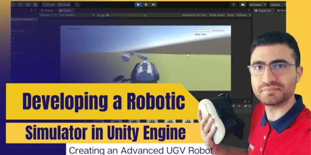 Robotic Simulator: Creating an Advanced UGV Robot in